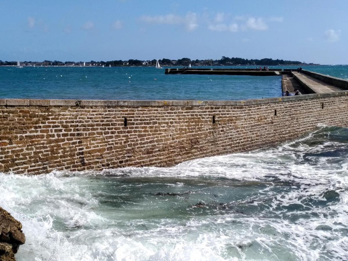 L'Ocean A 100M Via Une Venelle Privee, La Ville Close A 500M, L'Archipel Des Glenan A L'Horizon Concarneau Ngoại thất bức ảnh